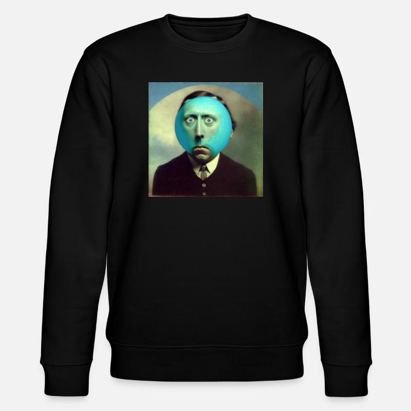 Surreal 02 - Stanley/Stella Unisex Bio-Sweatshirt CHANGER  - Schwarz