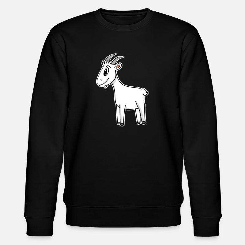 Chèvre Chèvre Chèvre - Sweat bio CHANGER Stanley/Stella Unisexe - noir