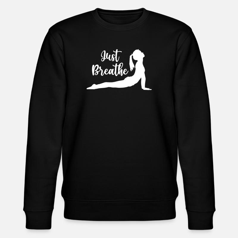 Idée cadeau de yoga - Namaste - Sweat bio CHANGER Stanley/Stella Unisexe - noir