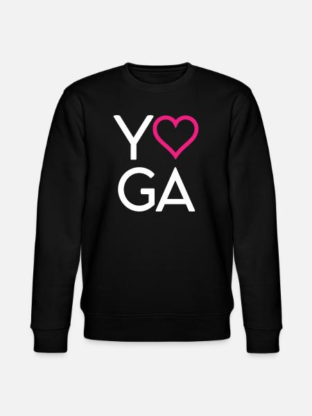 Yoga - Stanley/Stella CHANGER Unisex Organic Sweatshirt - black