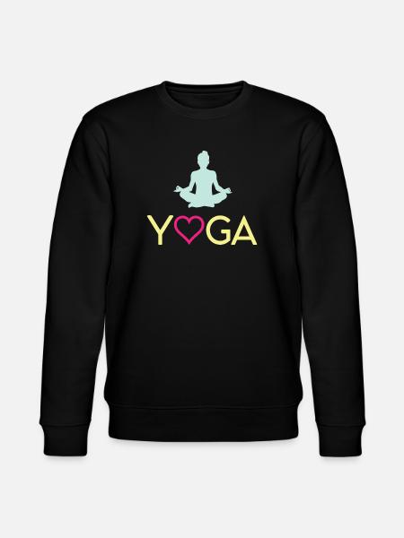 Yoga - Stanley/Stella CHANGER Unisex Organic Sweatshirt - black