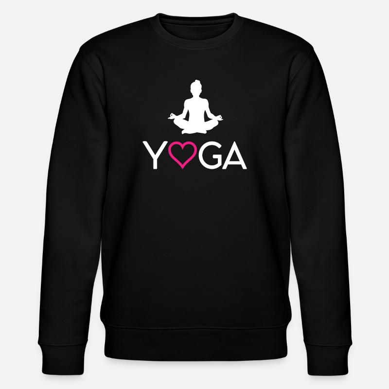 Joga - Stanley/Stella Unisex Bio-Sweatshirt CHANGER  - Schwarz