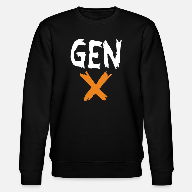 Gen X - Stanley/Stella Unisex Bio-Sweatshirt CHANGER  - Schwarz