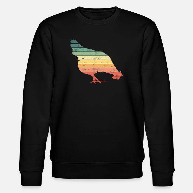 Poulets - Sweat bio CHANGER Stanley/Stella Unisexe - noir