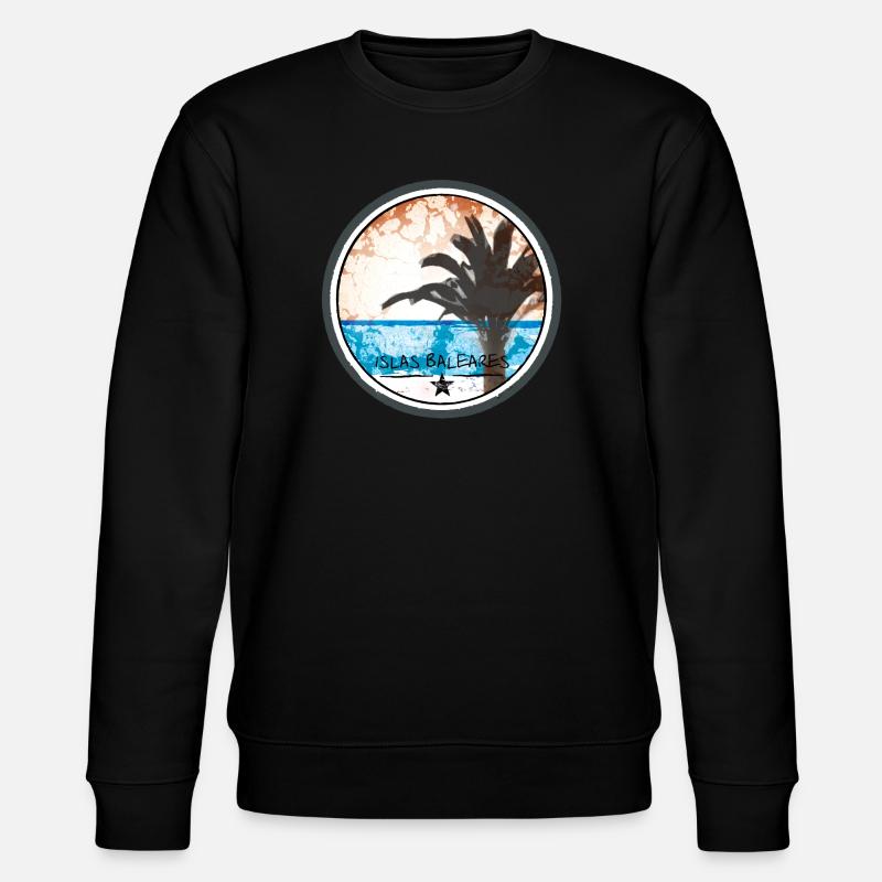 Islas Baleares - Sweat bio CHANGER Stanley/Stella Unisexe - noir