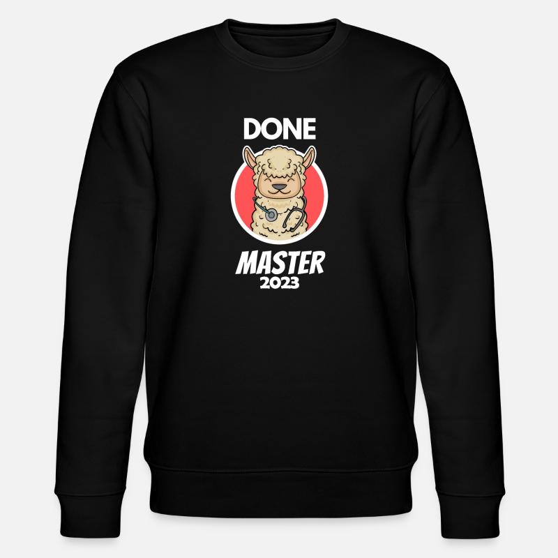 Master 2023 - Stanley/Stella Unisex Bio-Sweatshirt CHANGER  - Schwarz
