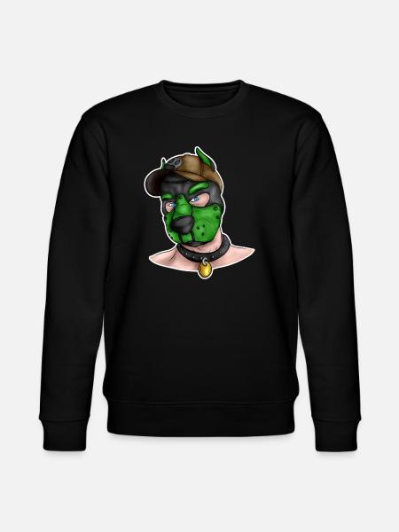PupGreen - Stanley/Stella CHANGER Unisex Organic Sweatshirt - black