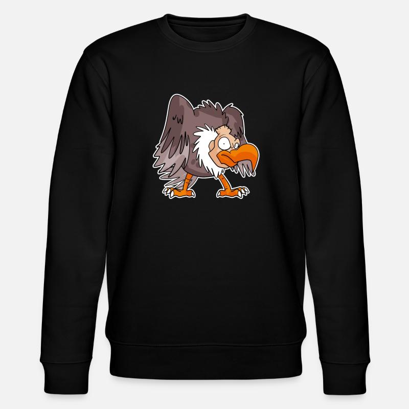 Vulture - Stanley/Stella CHANGER Unisex Organic Sweatshirt - black