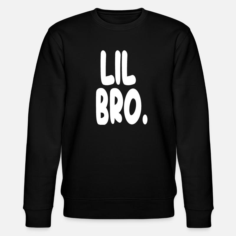Lil Bro Statement-T-Shirt - Stanley/Stella Unisex Bio-Sweatshirt CHANGER  - Schwarz