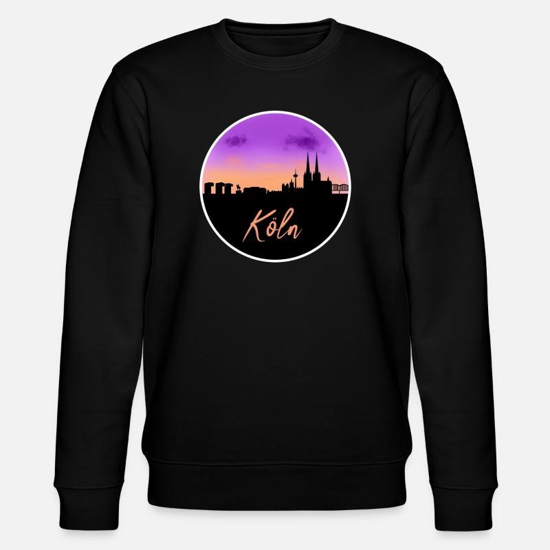 Cologne Fine Skyline - Sweat bio CHANGER Stanley/Stella Unisexe - noir