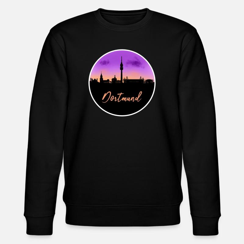 Dortmund Fine Skyline - Sweat bio CHANGER Stanley/Stella Unisexe - noir