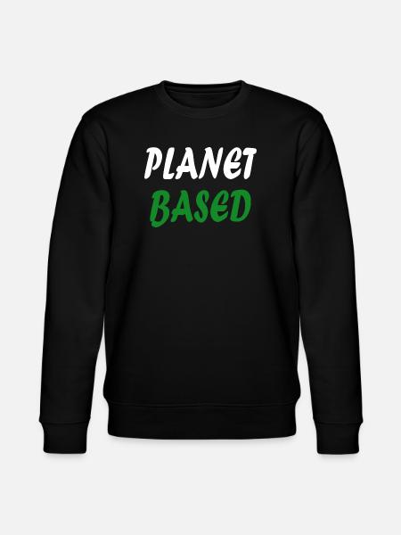 Planet based vegan - Stanley/Stella CHANGER Unisex Organic Sweatshirt - black