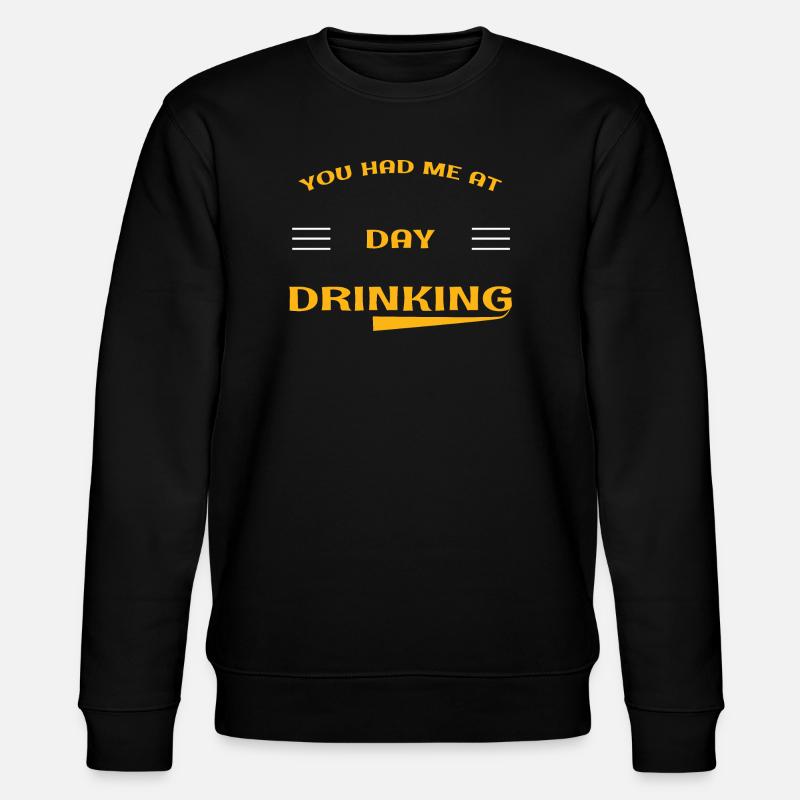 Consommation quotidienne d’alcool - Sweat bio CHANGER Stanley/Stella Unisexe - noir