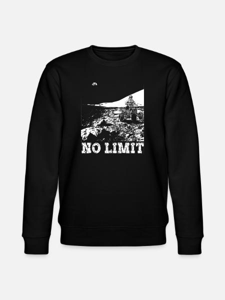 QUAD NOLIMIT - Stanley/Stella CHANGER Unisex Organic Sweatshirt - black