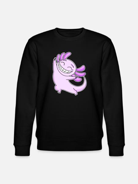 Joyeux Axolotl - Sweat bio CHANGER Stanley/Stella Unisexe - noir