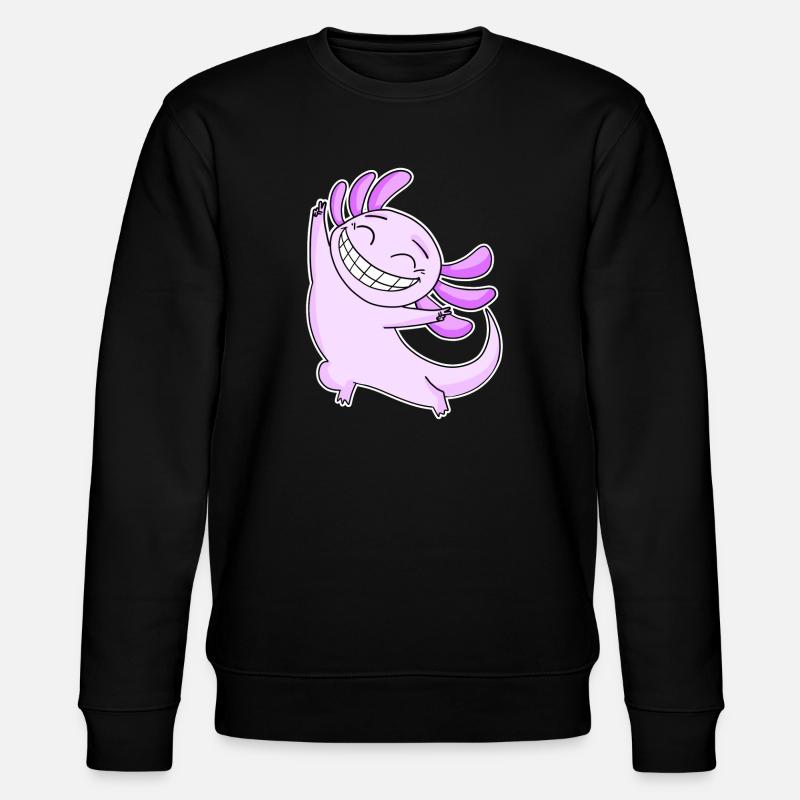 Joyeux Axolotl - Sweat bio CHANGER Stanley/Stella Unisexe - noir