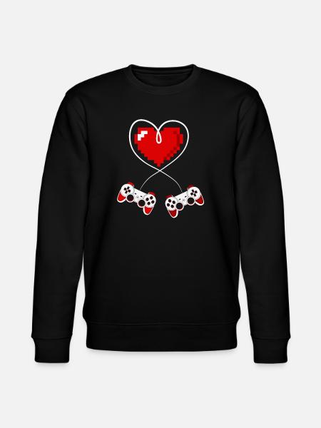 video games, gamer, game console - Stanley/Stella CHANGER Unisex Organic Sweatshirt - black