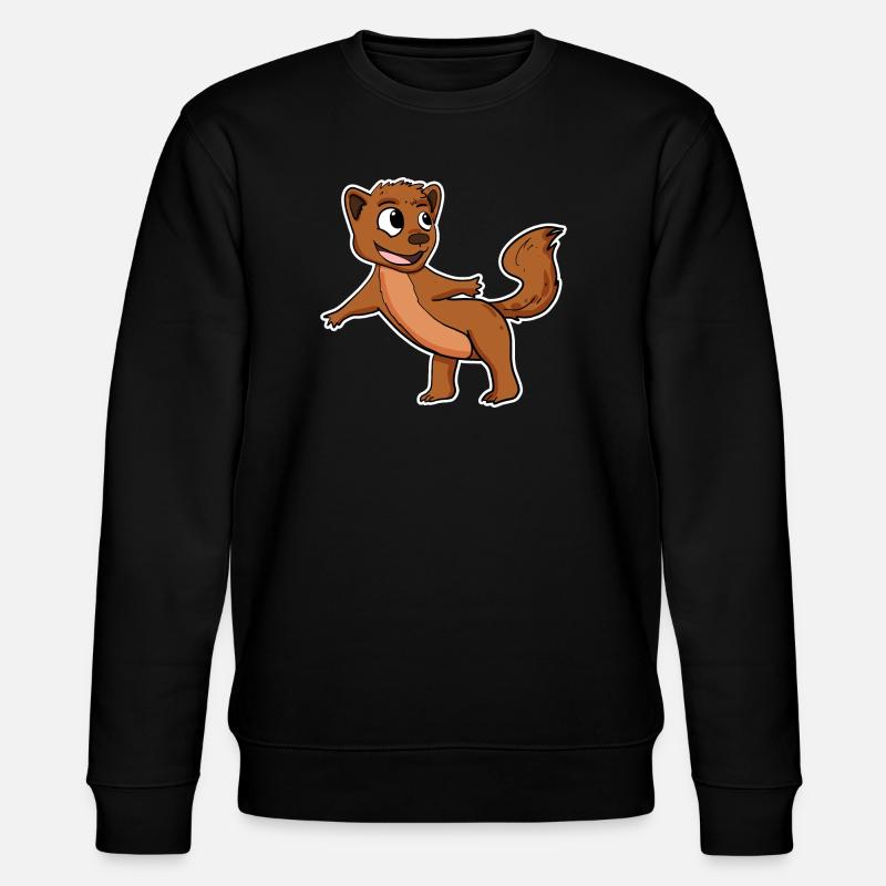 Weasel marten - Stanley/Stella CHANGER Unisex Organic Sweatshirt - black