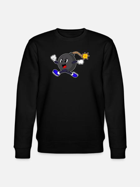 Bombshell Jogger Jogging Sports - Stanley/Stella CHANGER Unisex Organic Sweatshirt - black