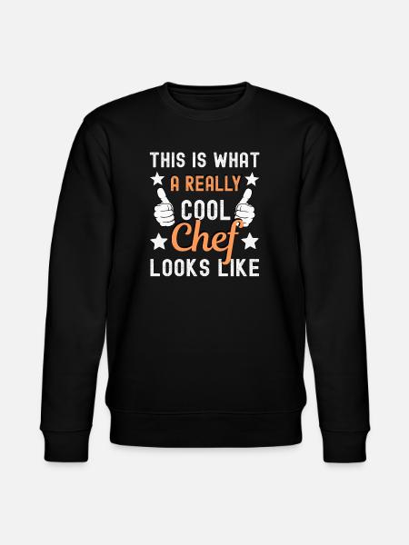 Chef Cook Chef - Stanley/Stella CHANGER Unisex Organic Sweatshirt - black