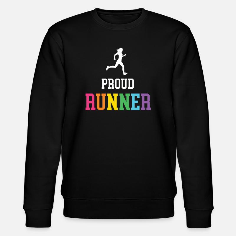 Fier coureur LGBT - Sweat bio CHANGER Stanley/Stella Unisexe - noir