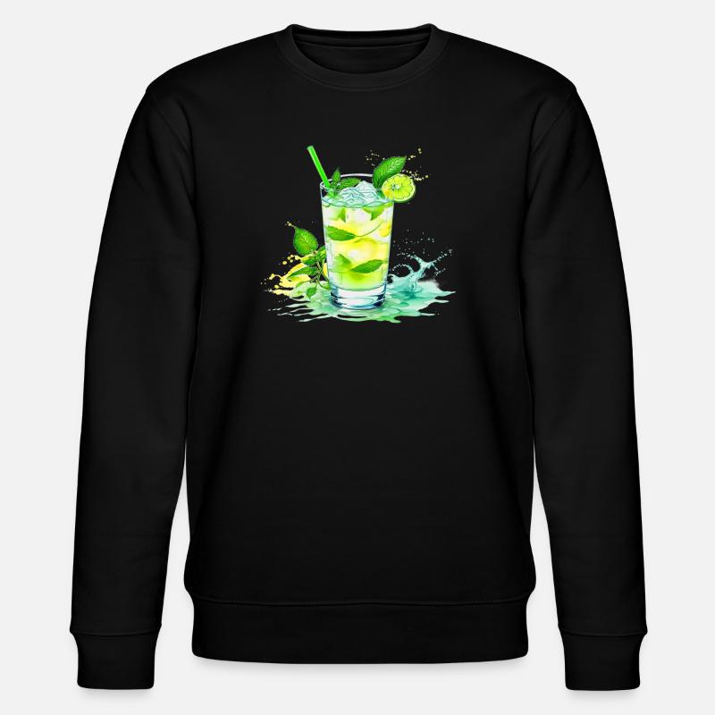 Mojito - Stanley/Stella Unisex Bio-Sweatshirt CHANGER  - Schwarz