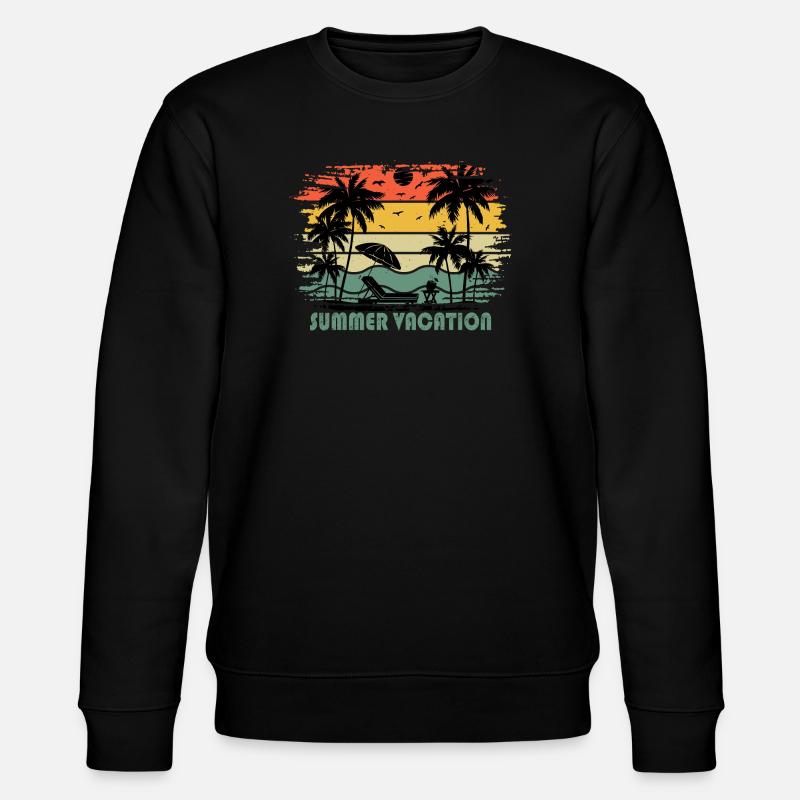 Vacances - Sweat bio CHANGER Stanley/Stella Unisexe - noir