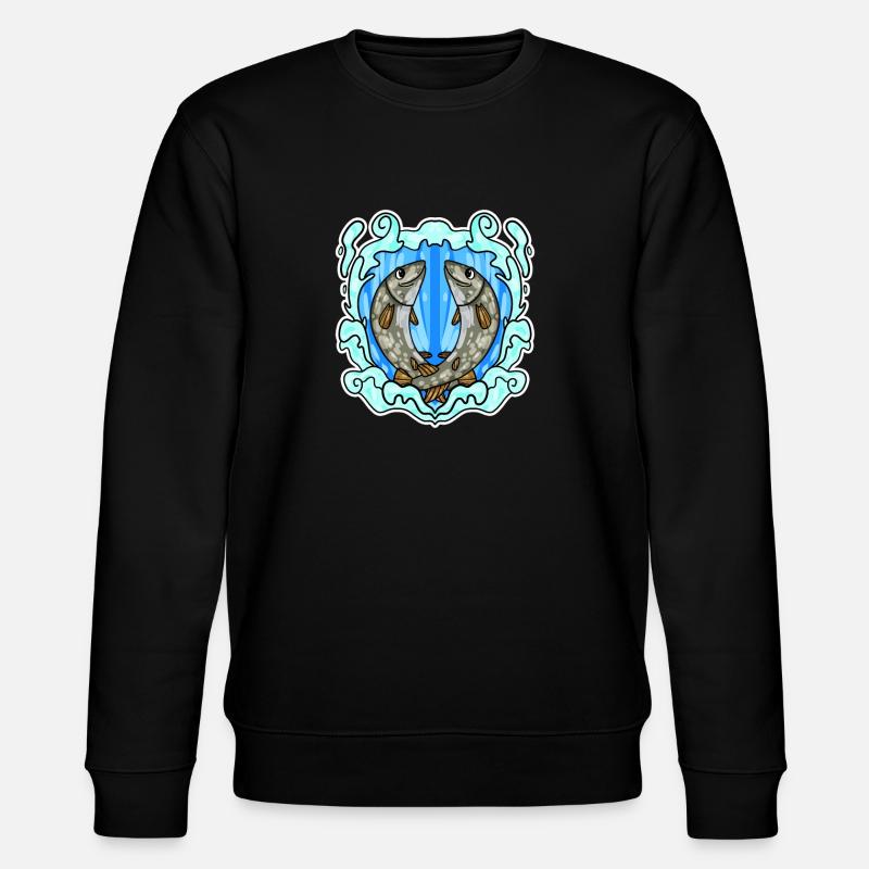 Pike - Stanley/Stella CHANGER Unisex Organic Sweatshirt - black