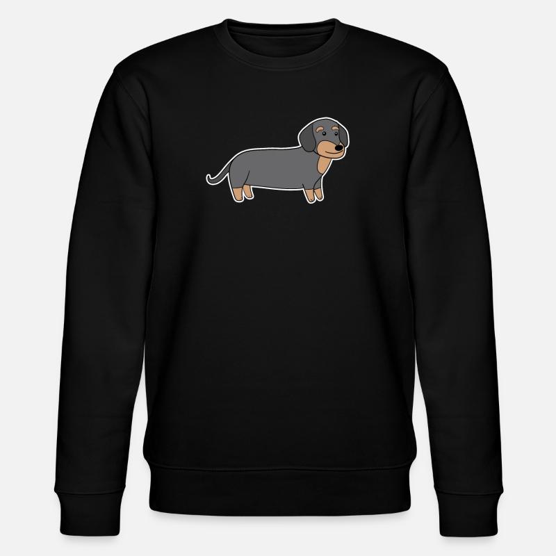 Dackel Dachshund Teckel - Sweat bio CHANGER Stanley/Stella Unisexe - noir