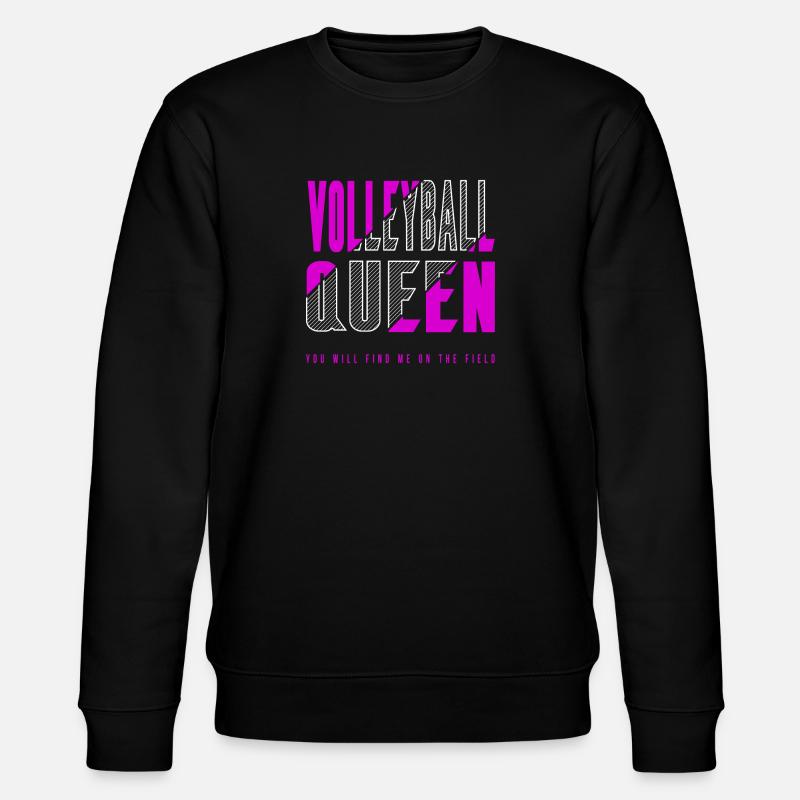 Reine du volleyball - Sweat bio CHANGER Stanley/Stella Unisexe - noir