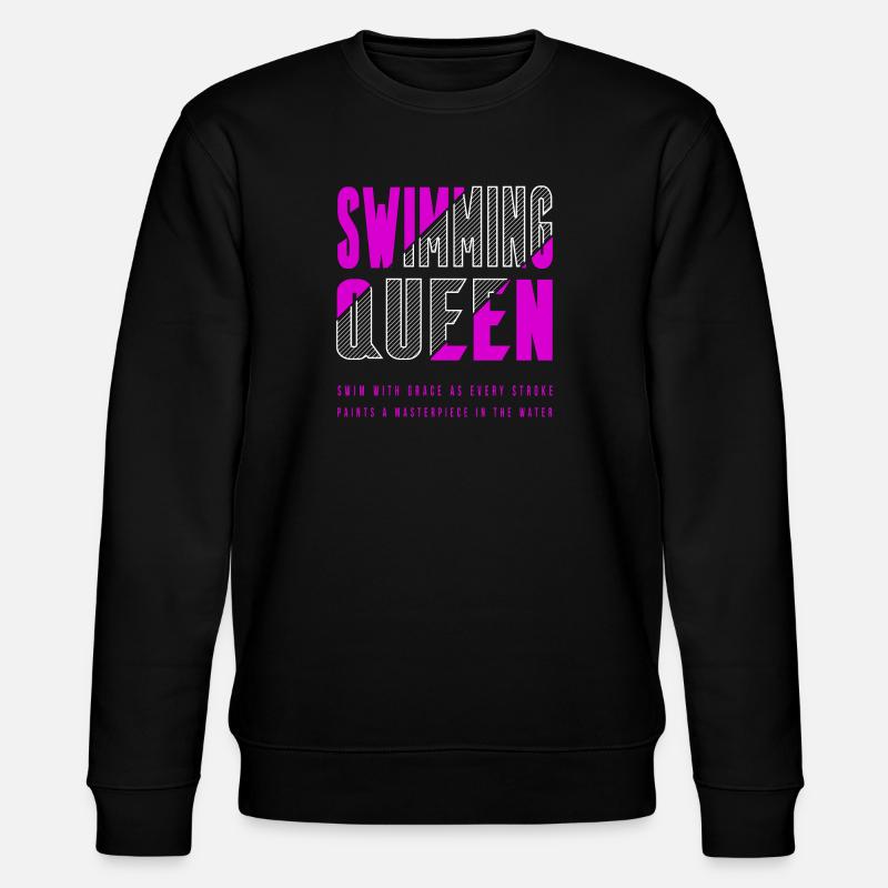 Reine de la natation - Sweat bio CHANGER Stanley/Stella Unisexe - noir