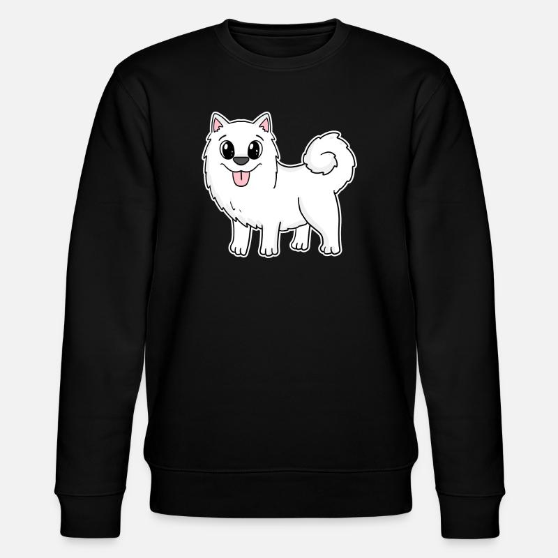 Samoyède Chien Races Chiens Chiens - Sweat bio CHANGER Stanley/Stella Unisexe - noir