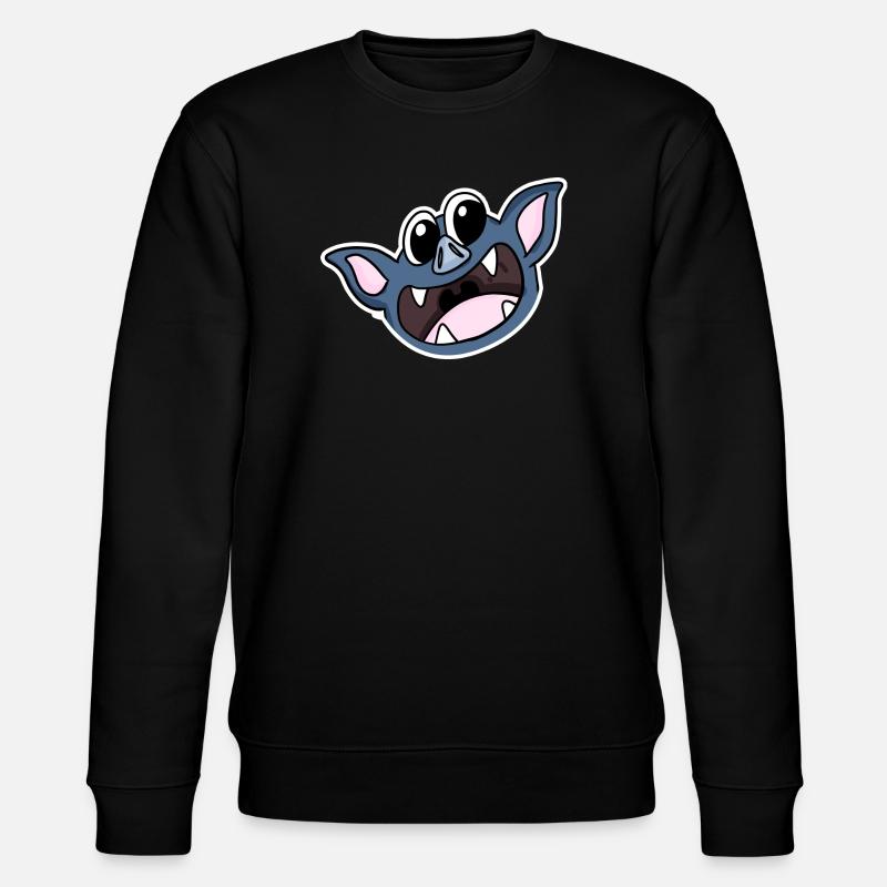 Tête de chauve-souris - Sweat bio CHANGER Stanley/Stella Unisexe - noir