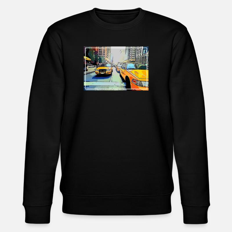 NEW YORK - Stanley/Stella Unisex Bio-Sweatshirt CHANGER  - Schwarz