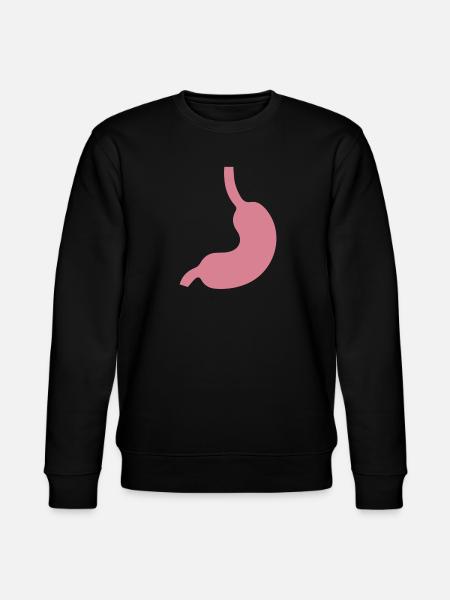 Magen Stomach Icon - Stanley/Stella Unisex Bio-Sweatshirt CHANGER  - Schwarz