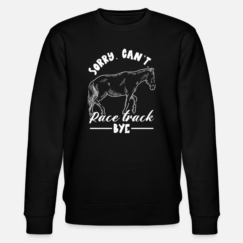 Pferde Design - Stanley/Stella Unisex Bio-Sweatshirt CHANGER  - Schwarz