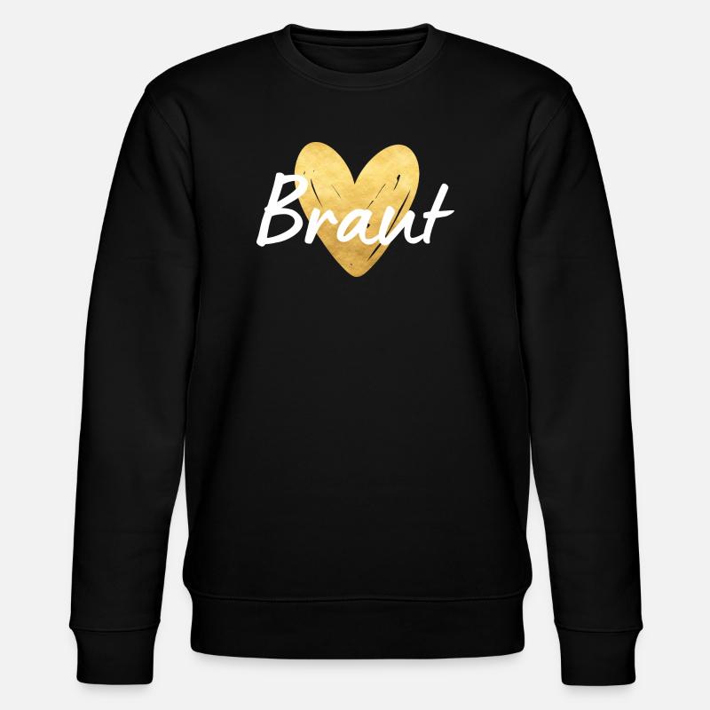 Braut Jungesellinnenabschied - Stanley/Stella Unisex Bio-Sweatshirt CHANGER  - Schwarz