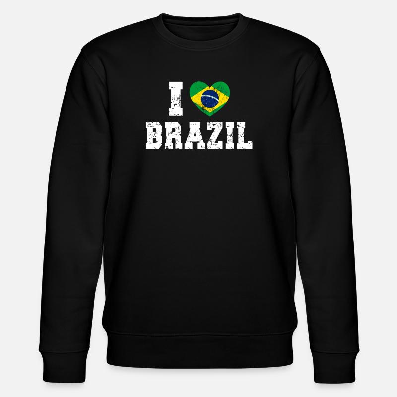 Brésil - Sweat bio CHANGER Stanley/Stella Unisexe - noir