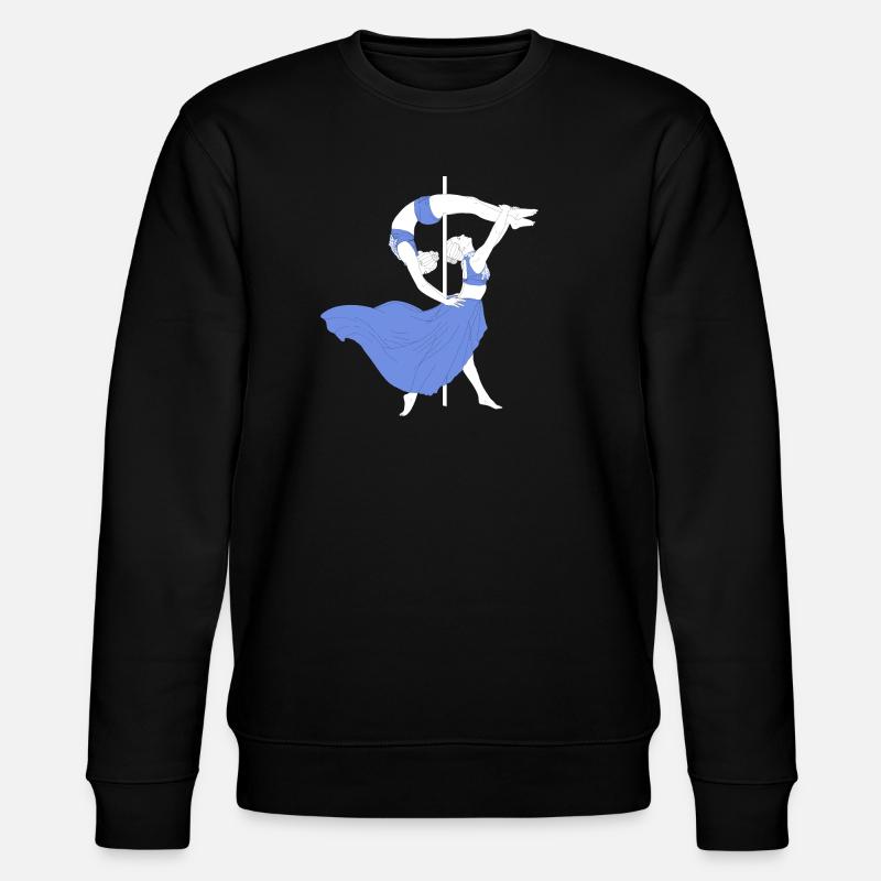 Pole Dance Blue Impression - Sweat bio CHANGER Stanley/Stella Unisexe - noir