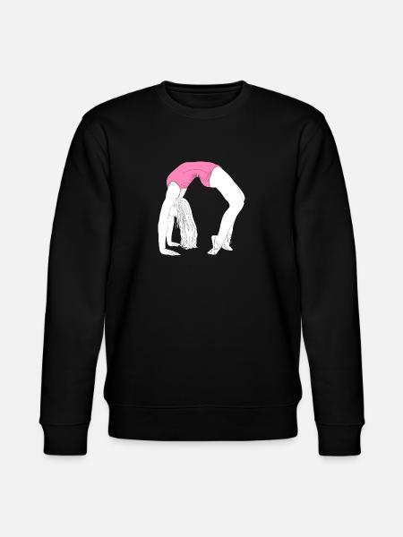 Bridge of dance acrobatics - Stanley/Stella CHANGER Unisex Organic Sweatshirt - black