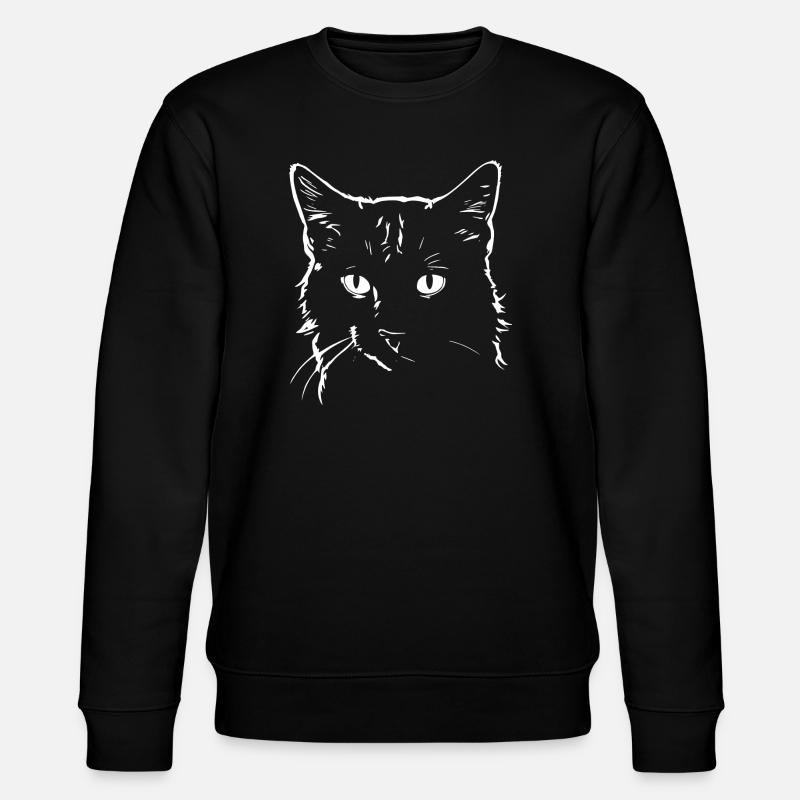 Chat 4 - Sweat bio CHANGER Stanley/Stella Unisexe - noir