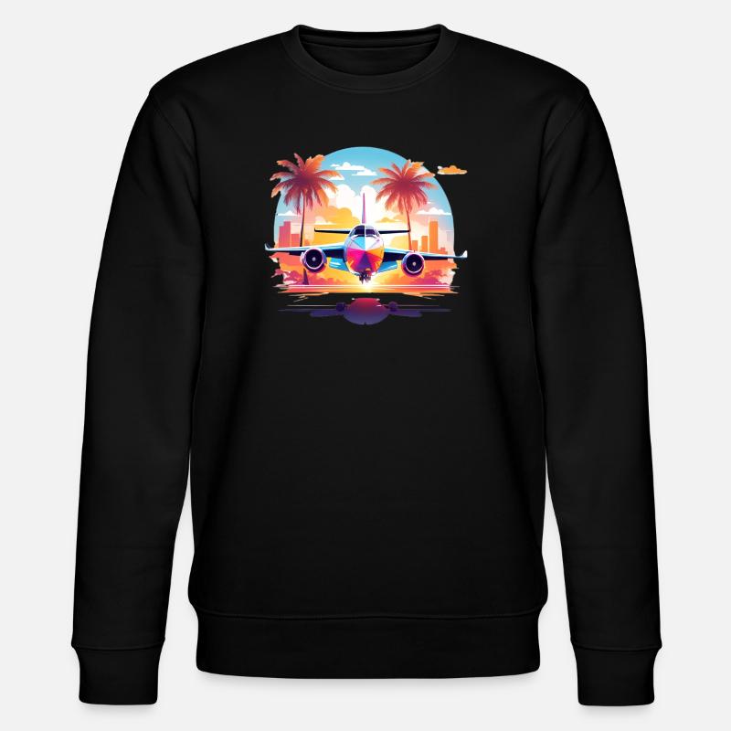Vacances à Miami - Sweat bio CHANGER Stanley/Stella Unisexe - noir
