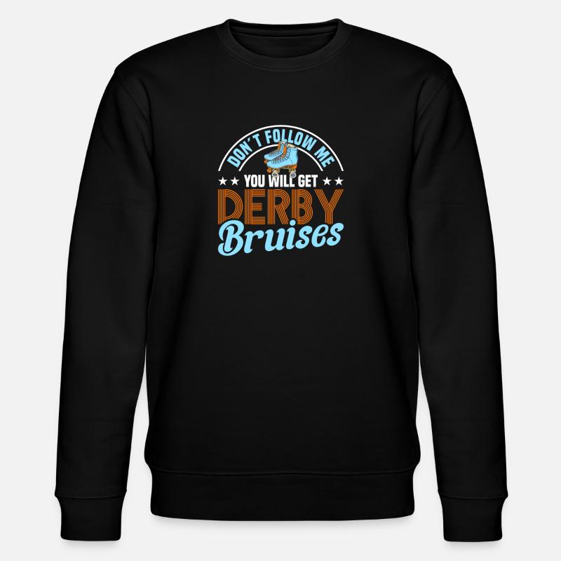 Roller Skate Design - Stanley/Stella CHANGER Unisex Organic Sweatshirt - black