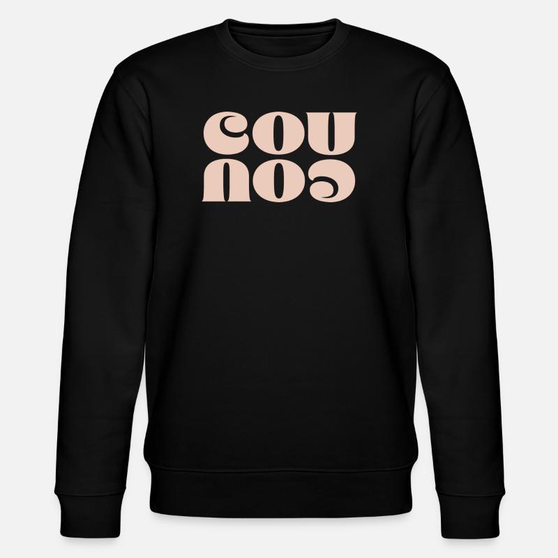 COU COU - Sweat bio CHANGER Stanley/Stella Unisexe - noir