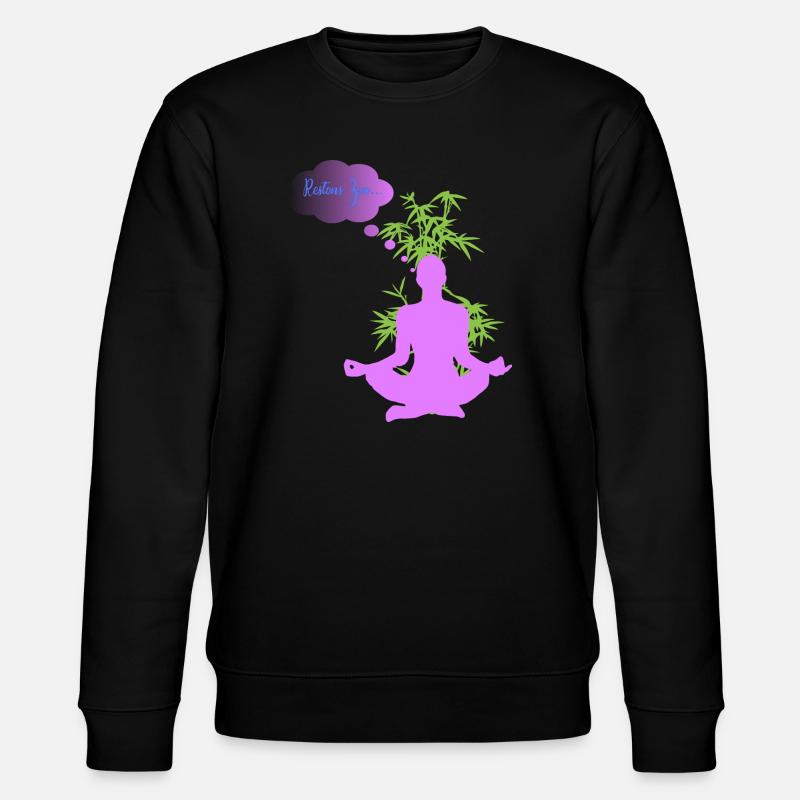 RESTONS ZEN - Sweat bio CHANGER Stanley/Stella Unisexe - noir