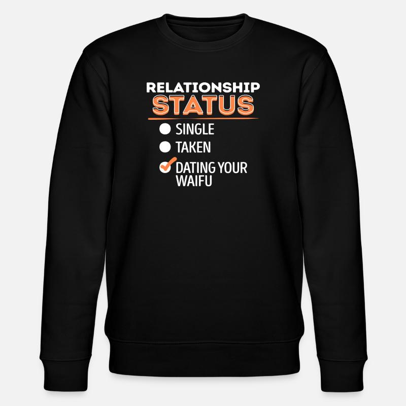 Anime Japan Mangastyle Statement Manga Animation - Stanley/Stella Unisex Bio-Sweatshirt CHANGER  - Schwarz