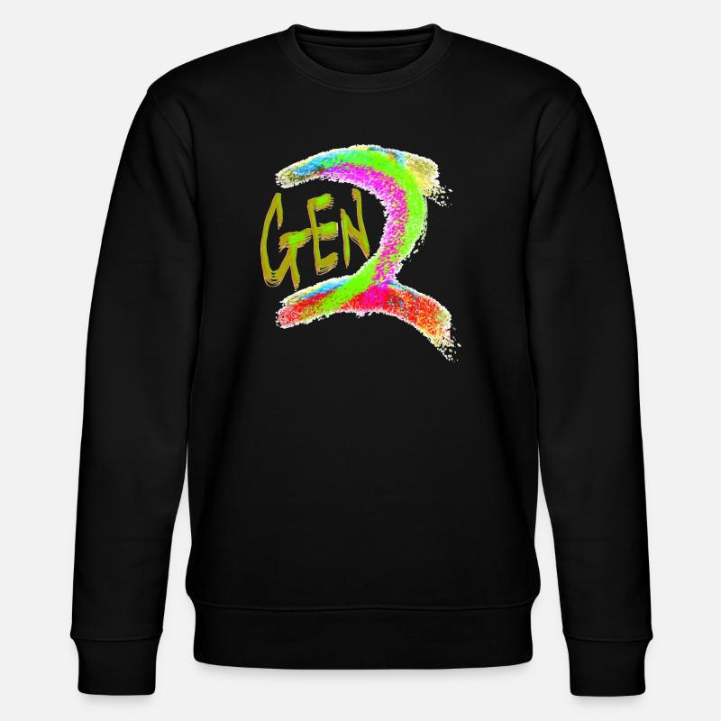 Generation Z - Stanley/Stella Unisex Bio-Sweatshirt CHANGER  - Schwarz