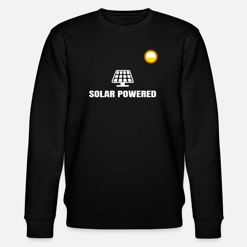 Énergie solaire - Sweat bio CHANGER Stanley/Stella Unisexe - noir