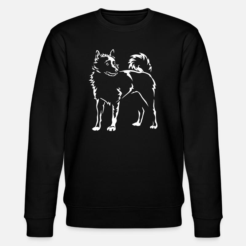 Schipperke "Black Edition" - Stanley/Stella Unisex Bio-Sweatshirt CHANGER  - Schwarz