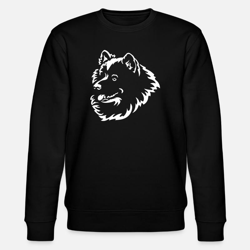 Samoyède Head « Black Edition » - Sweat bio CHANGER Stanley/Stella Unisexe - noir